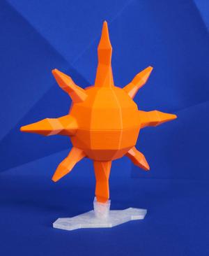 Solrock Low Poly