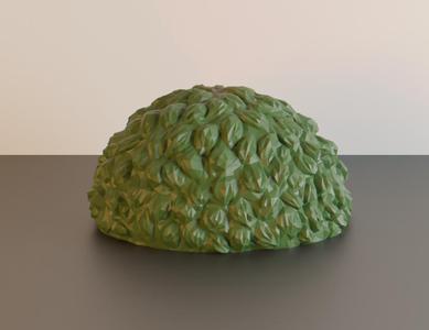 Bush / hedge miniature model