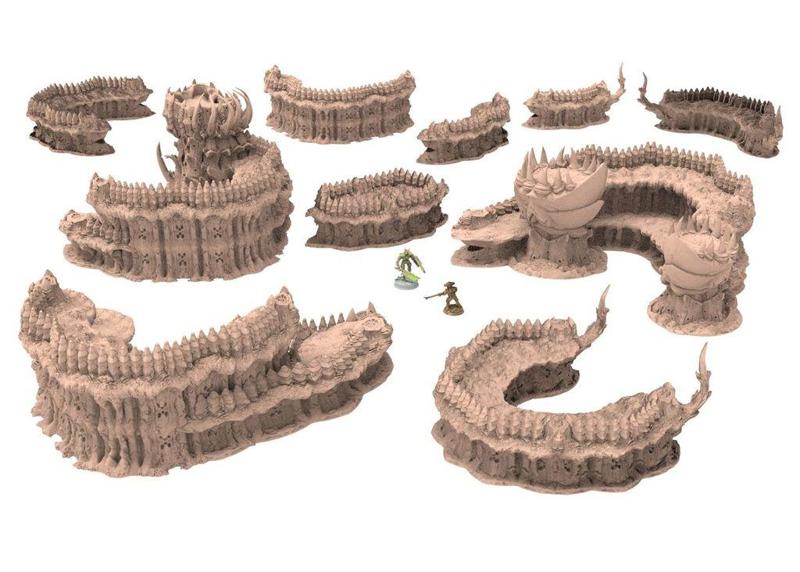 tyty tyran tyranid 40k starship trooper notable small terrain remix Part 25