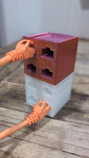 Gridfinity Network Cable Fidget Toy
