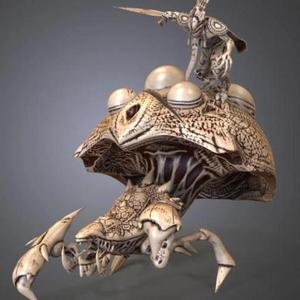 Swarm Host StarCraft STL files for 3D Printing | Static Model + Assembly