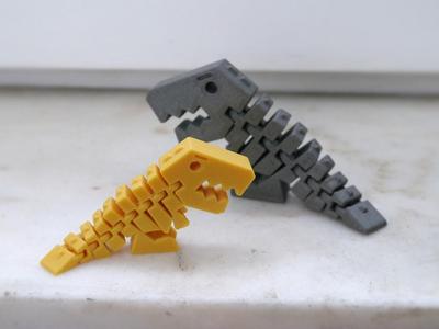 Flexi Rex - separate parts for huge prints