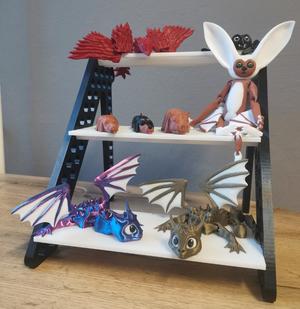 Modular, costumizable display shelf