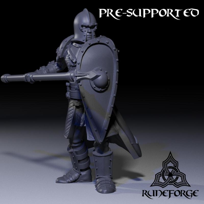 City Guard – Spear and Shield – guarding