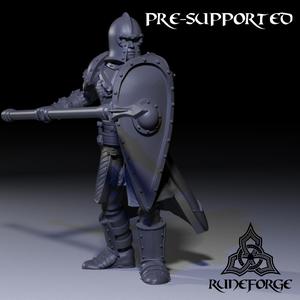 City Guard – Spear and Shield – guarding