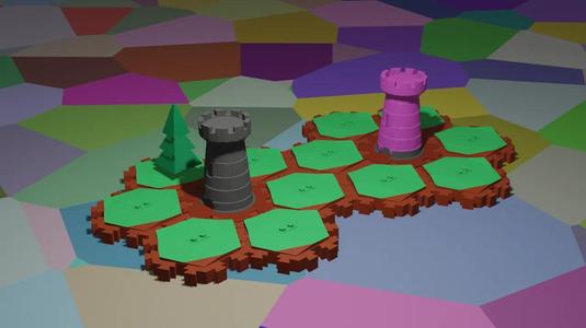 Lego Compatible Capture the Castle with Interlocking Building Blocks