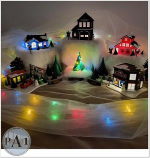 Christmas Village - 1/64 scale Hot Wheels Compatible!!!