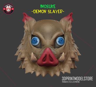 Demon Slayer Inosuke Mask Kimetsu no Yaiba Cosplay Helmet