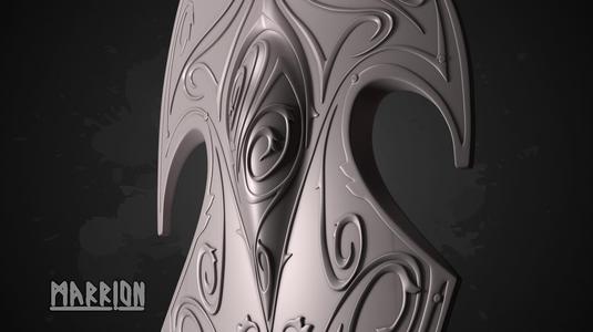 High Elven Warrior Shield LotR