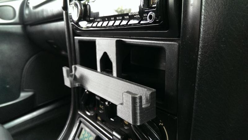 Mazda MX-5 Miata (or similar ’99 era Mazda) DIN HTC One M7 Holder
