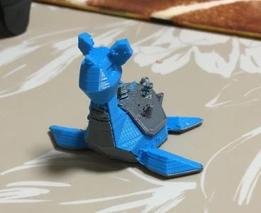 Lapras Low Poly – dual/multi