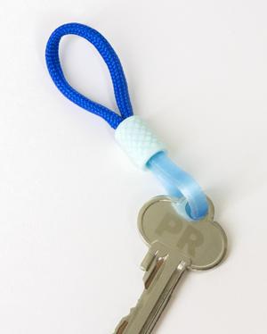 EZPZ Keychain Loop // 8mm Raindrop