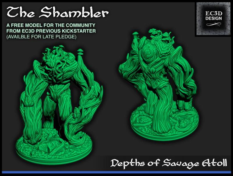 The Shambler – 28mm gaming – Depths of Savage Atoll