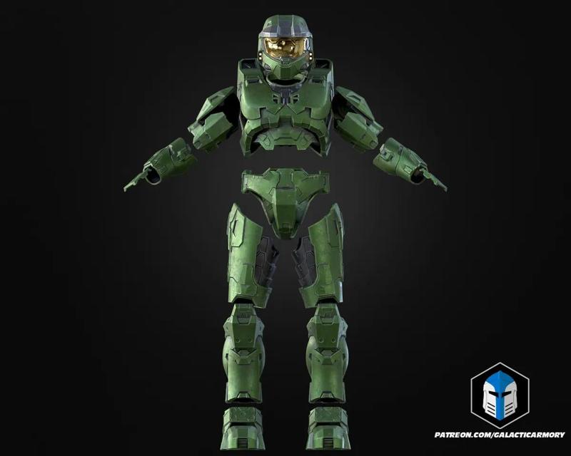 Master Chief Mark 6 Armor - 3D Print Files   