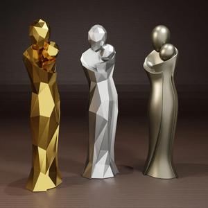 Mother’s Day Statue Low Poly and without socket