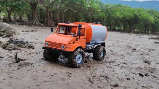 Crawler Baby Bog 406 Front Cab – 1/18 TRX4M RC body