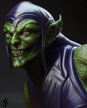Green Goblin For 3d Print