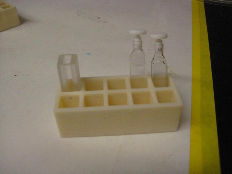 Customizable Cuvette/Vial Rack