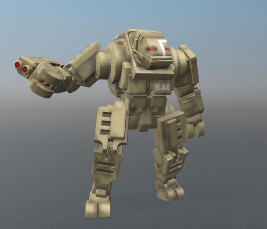 Robotic Soldier (28mm/Heroic scale)