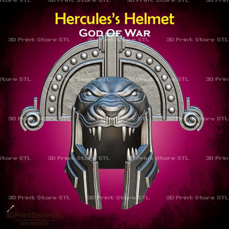 Hercules Helmet Cosplay God of War – STL File