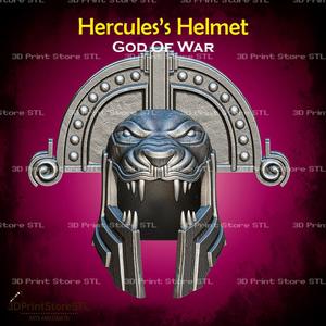 Hercules Helmet Cosplay God of War – STL File