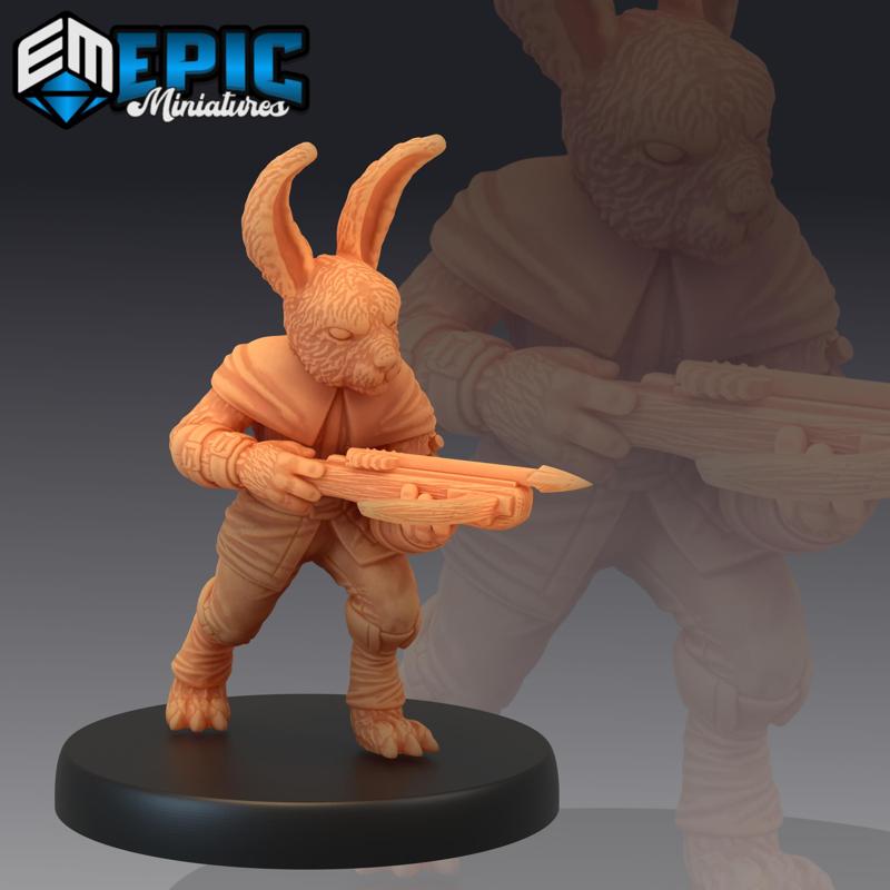 Bunny Crossbow / Rabbit Warrior / Rodent Soldier / Hare Army