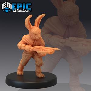 Bunny Crossbow / Rabbit Warrior / Rodent Soldier / Hare Army