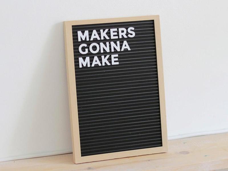 Letter Board – Fully 3D Printed