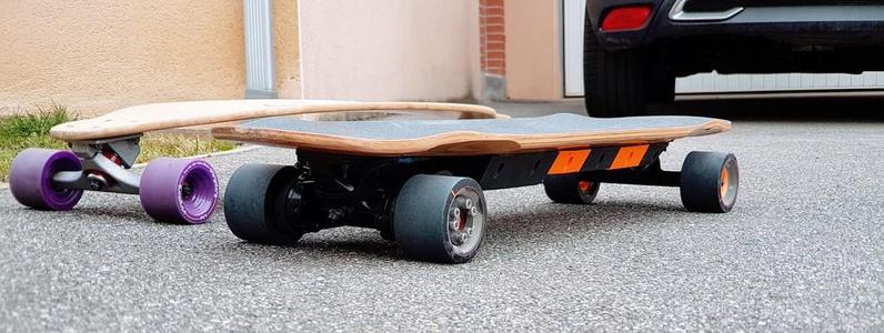 Electric Skateboard battery & VESCs enclosure (modular)