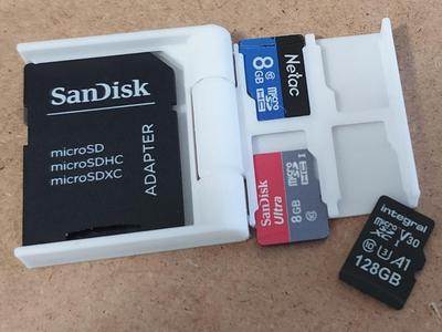 Mini MicroSD Card Case
