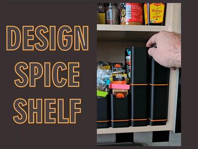 Design Spice Shelf