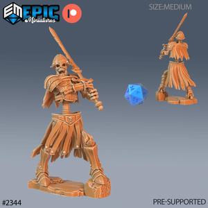 Skeleton Orc Warrior Sword / Undead Soldier / Skeleton Army Fighter / Graveyard Encounter