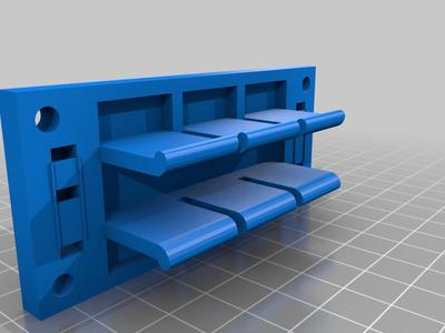 Wago terminal 221 holder / Wago Klemmenhalter für 221 