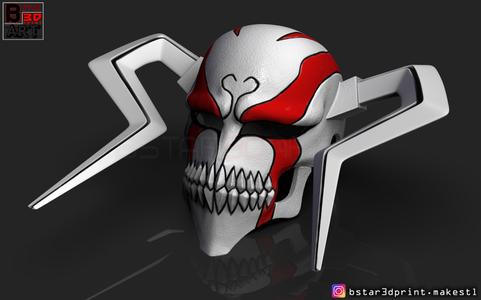 The Whole Hollow Mask – Kurosaki Ichigo – Bleach 3D print model