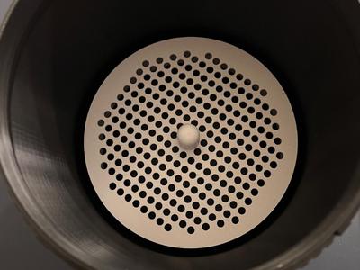 Round Container Sieve for Pea Flakes