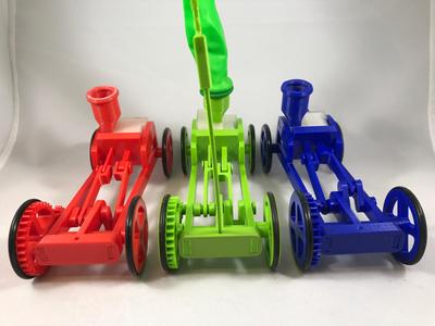 Balloon Powered Single Cylinder Air Engine Open Chassis