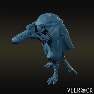 Reptilian Soldier Sniper V2