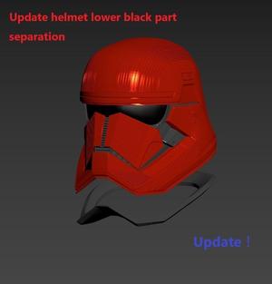 Star Wars EP9 The Rise of Skywalker Sith Trooper Helmet Cosplay