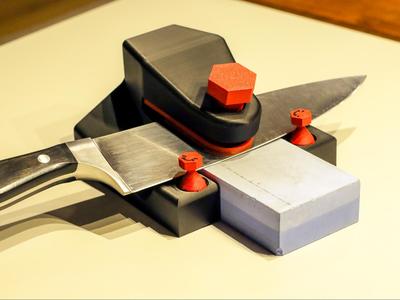 Overengineered Knife Sharpening Jig