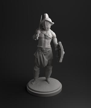 Murmillo gladiator
