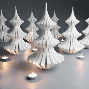 Elegant Christmas Tree Vase Mode for Tealight