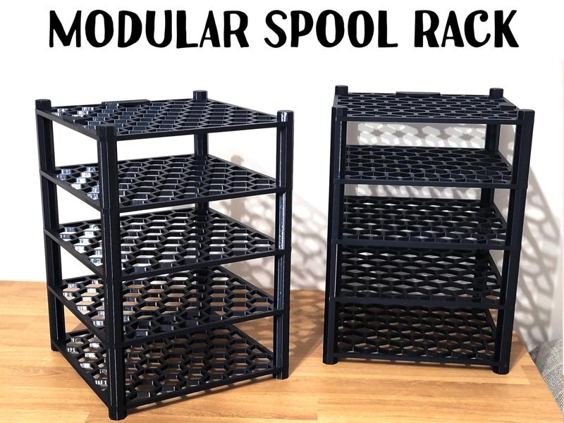 Modular spool rack
