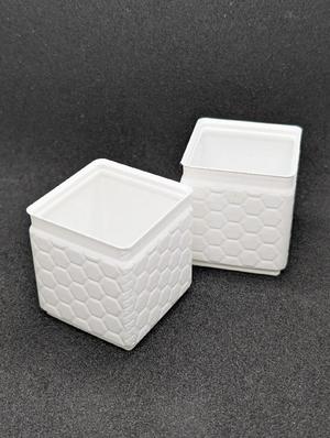 2 Wall Vase Mode Gridfinity 116 Bin