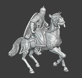 Medieval noble Baltic Warrior – Winter dress