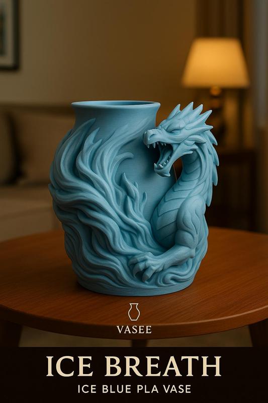 Vase Art – dragon organizer pot with blazing force