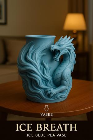 Vase Art – dragon organizer pot with blazing force