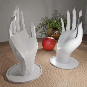 Ring holder hand – smooth and lowpoly
