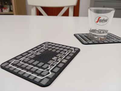 Frost Mat Coaster – Rainbow Six Siege