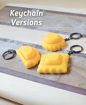 Pressy Pasta Clickers –  Pasta Fidget Clicker – 3d Printed Ludo Fidget toy