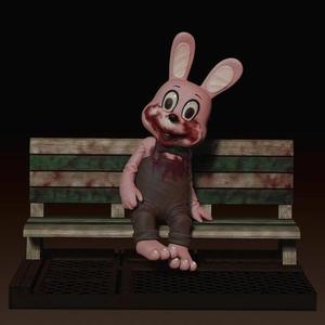 Robbie the Rabbit 3D Printing Figurine Diorama